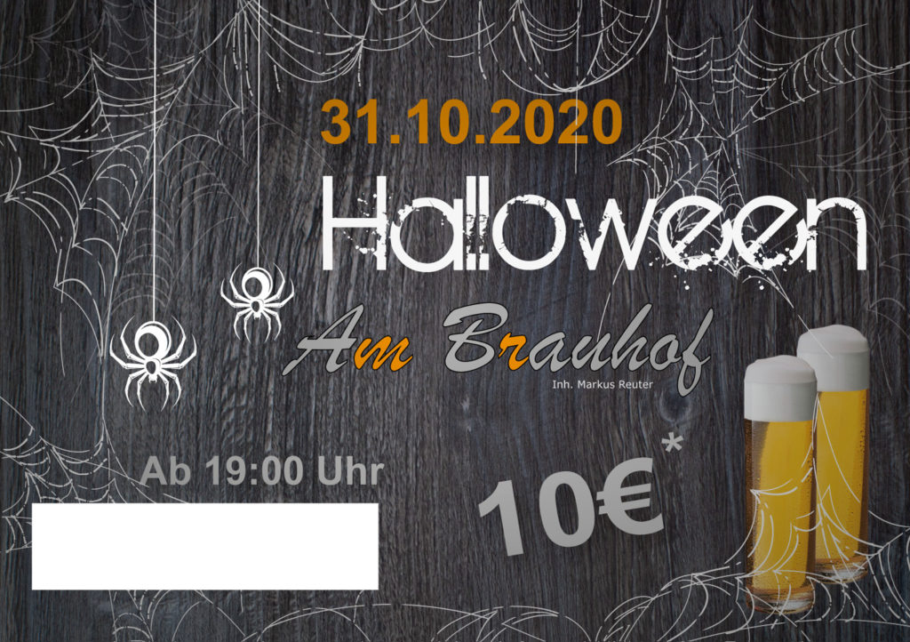 31.10.2020 Halloween